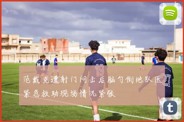 范戴克遭射门闷击后脑勺倒地队医紧急救助现场情况紧张